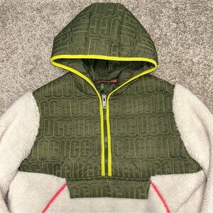 UGG Izzy Sherpa half zip pullover